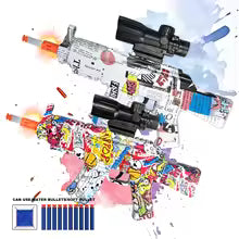 2PCS HIGH SPEED RECHARGEABLE GEL BLASTER GUN