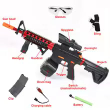 Splatrball gun  Manual/Automatic Mode gel blasters