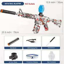 M416 Graffiti Electric Gel Bal Gun Toys Water Gel gun