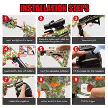 High Speed M4A1 Electric Gel Balls Gun  blaster.