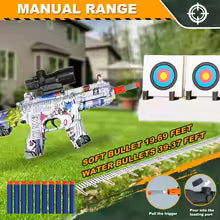 GEL BLASTER 2PCS Manual Toy Gun, Gel Ball Blaster